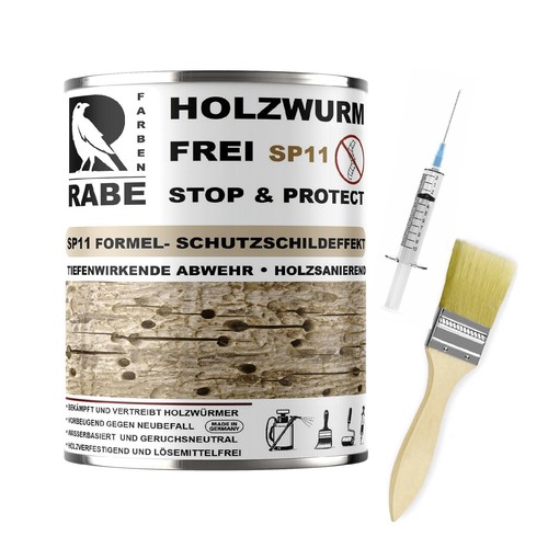 Holzwurm frei effektiver - frei,