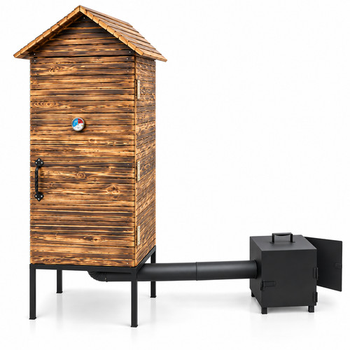 Xxl holz räucherofen - holz, 166cm