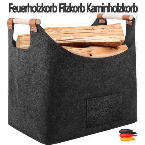 Holzkorb für kaminholz - kaminholz,, xxl