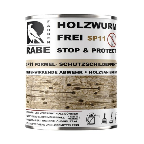 Holzwurm frei effektiver - holzwurm, 0,5l