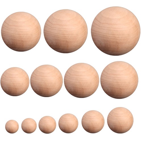 Holzkugeln aus massiver buche - aus,