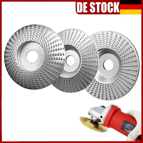Holz schleifscheibe - 3x,