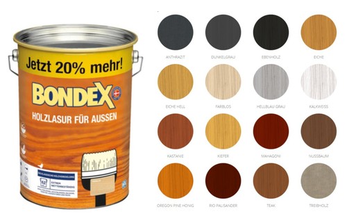 Bondex holzlasur für aussen - bondex,